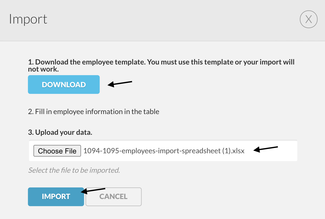 Adding Employees to the 1095C List Knowledge Base BerniePortal